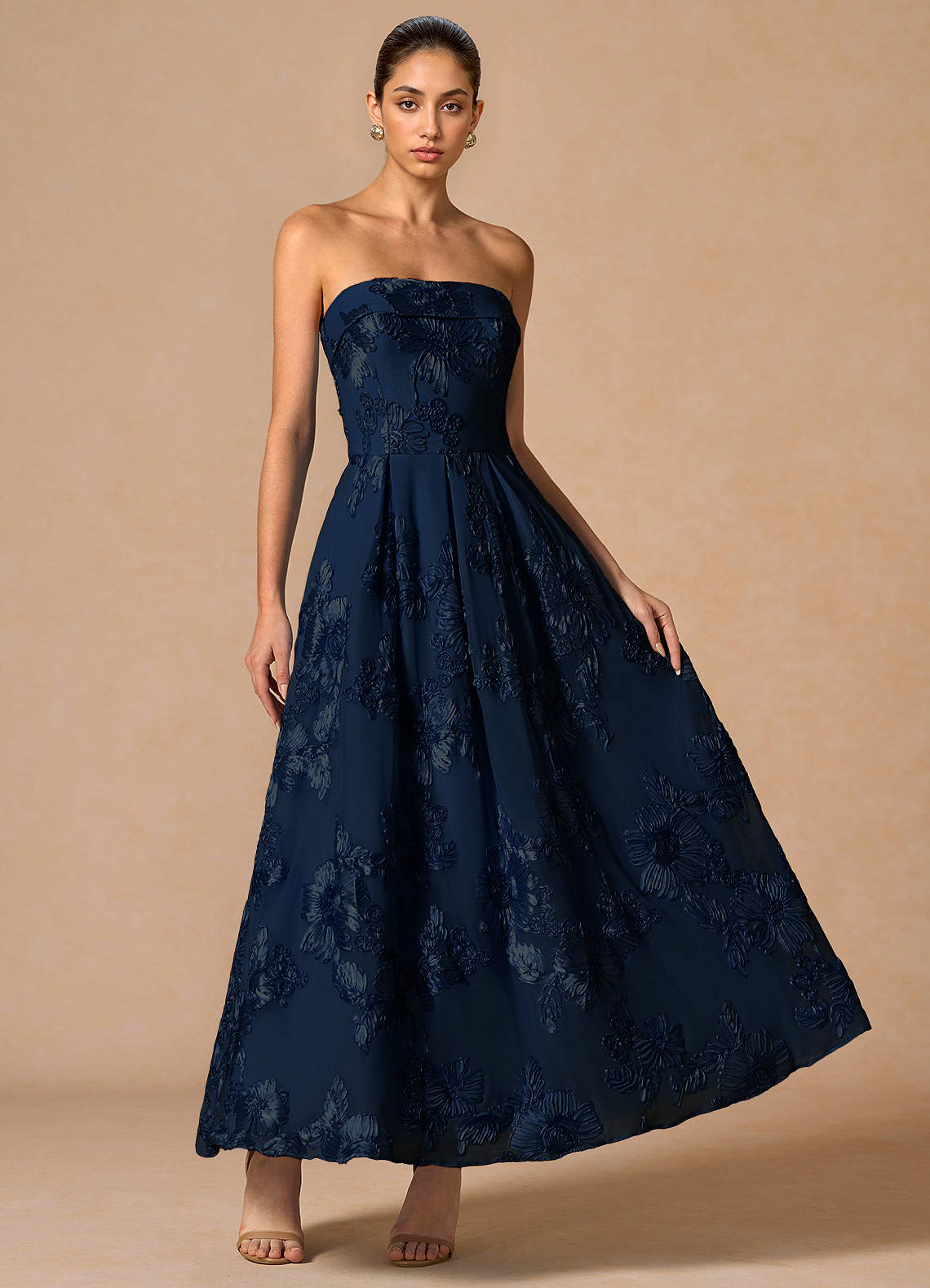 Evangeline Navy Maxi Dress