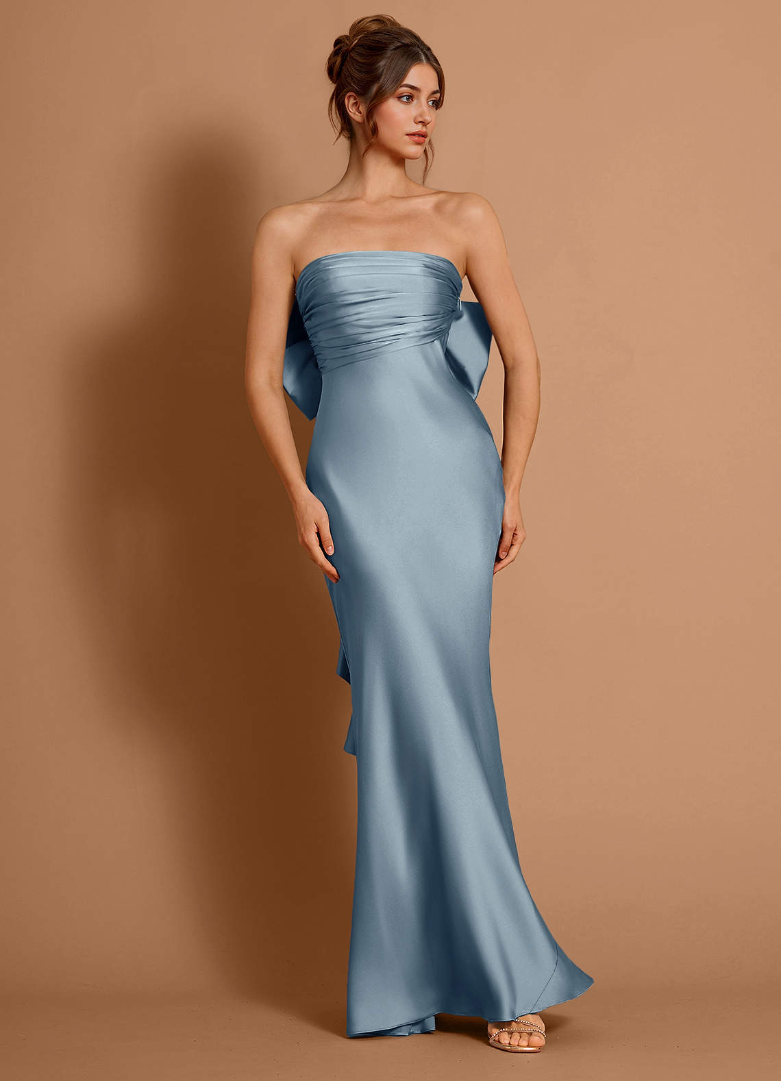 Aveline Powder Blue Maxi Dress