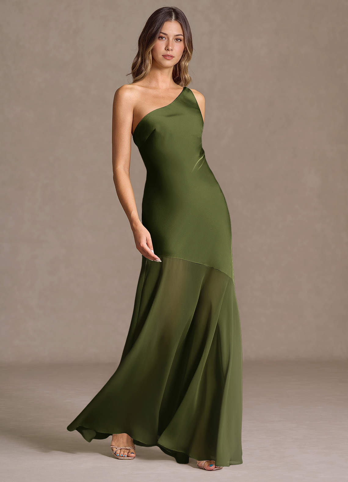 Fatima Olive Maxi Dress  Dress