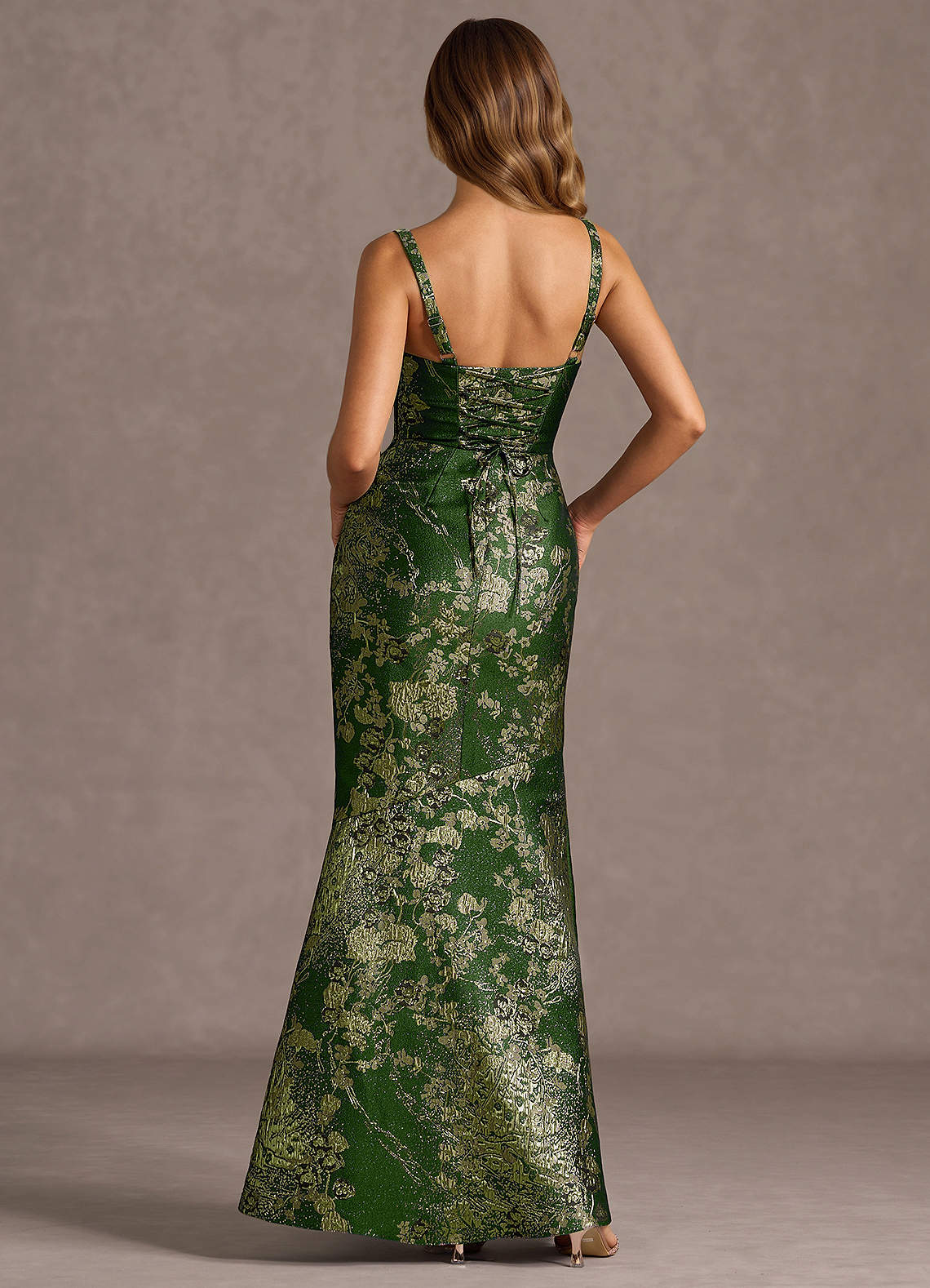 Trinity Matcha Green Maxi Dress