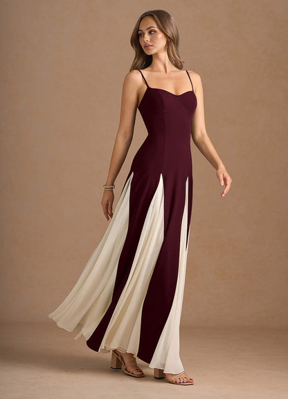 Jessenia Wine Maxi Dress  Dress