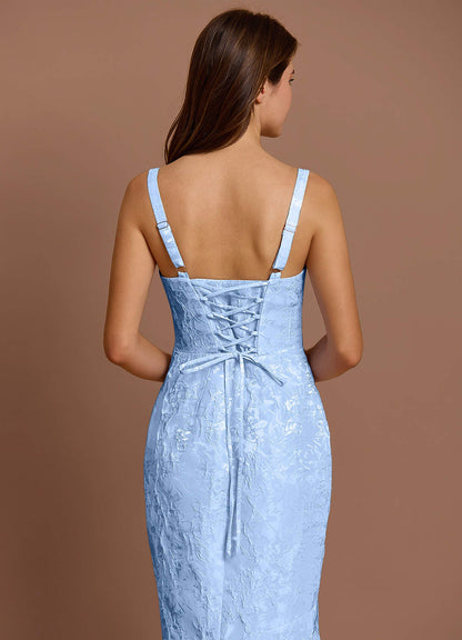 Jennifer Sky Blue Maxi Dress