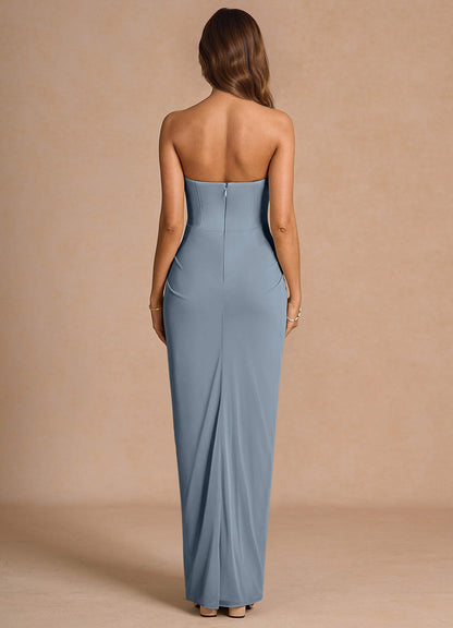 Anais Powder Blue Maxi Dress  Dress
