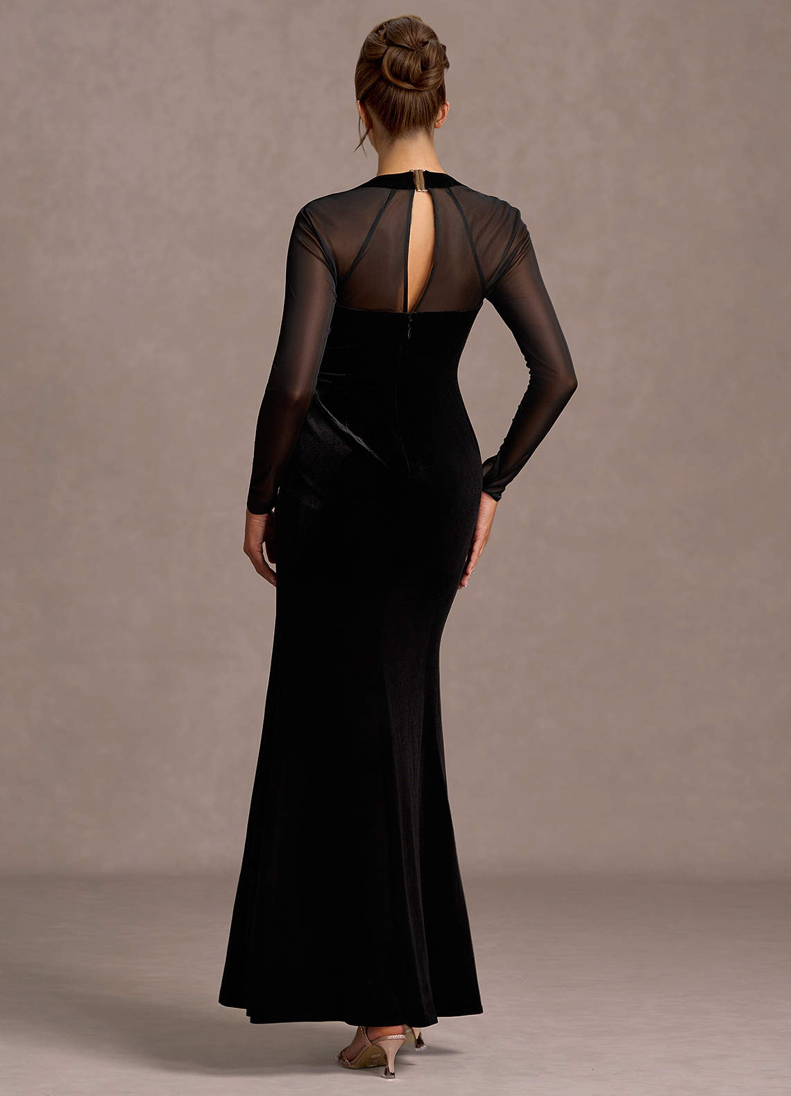Megan Black Maxi Dress