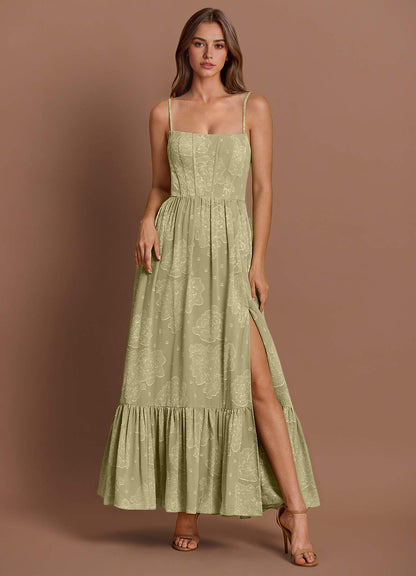Lydia Celadon Maxi Dress  Dress