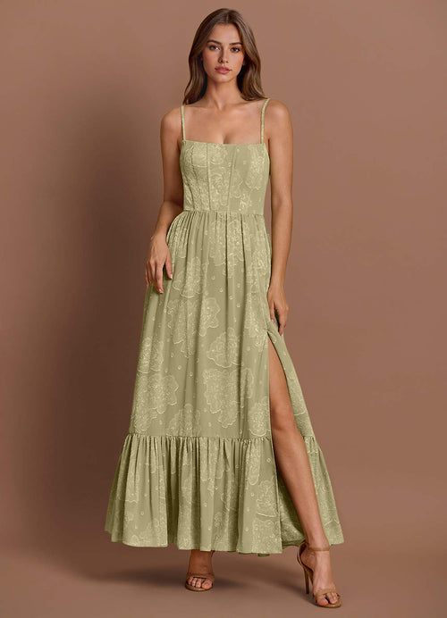 Lydia Celadon Maxi Dress  Dress