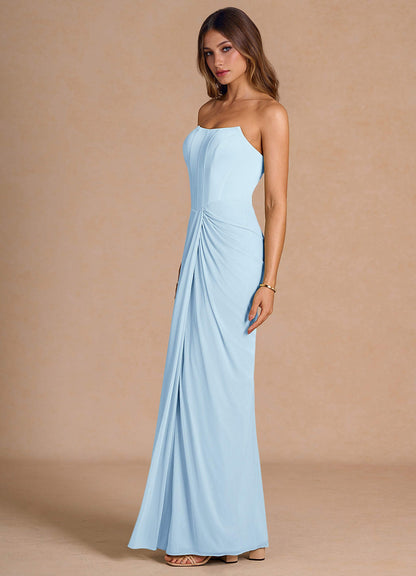 Anais Sky Blue Maxi Dress  Dress