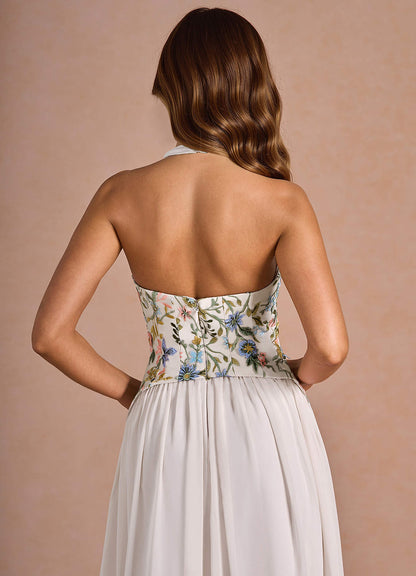 Ellis White Maxi Dress