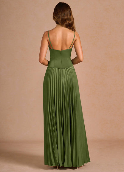 Rylan Olive Maxi Dress