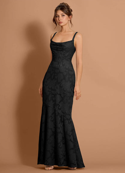 Aubrey Black Maxi Dress