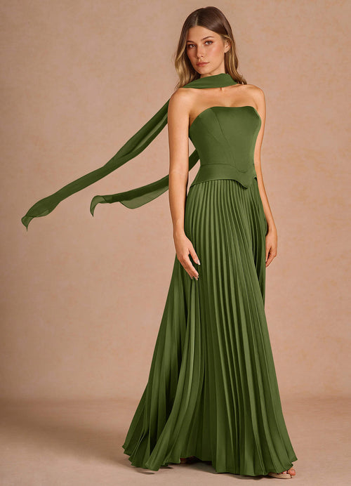 Rylan Olive Maxi Dress