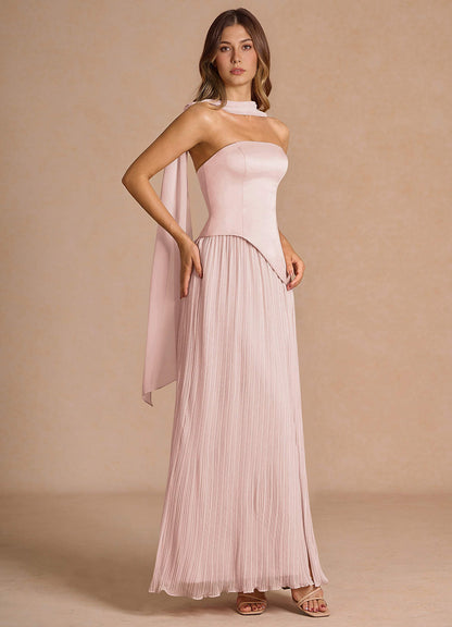Tierney Powder Pink Maxi Dress  Dress