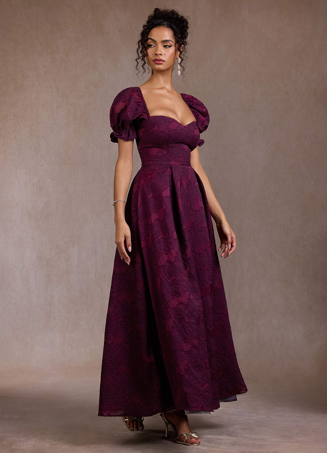 Gabby Plum Orchid Maxi Dress