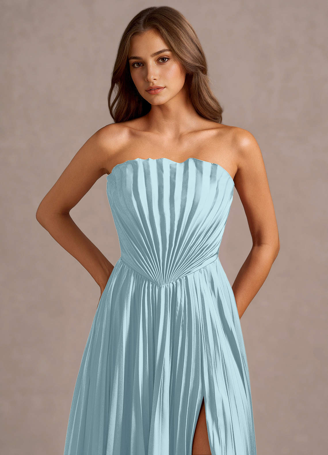Kaia Sky Blue Maxi Dress