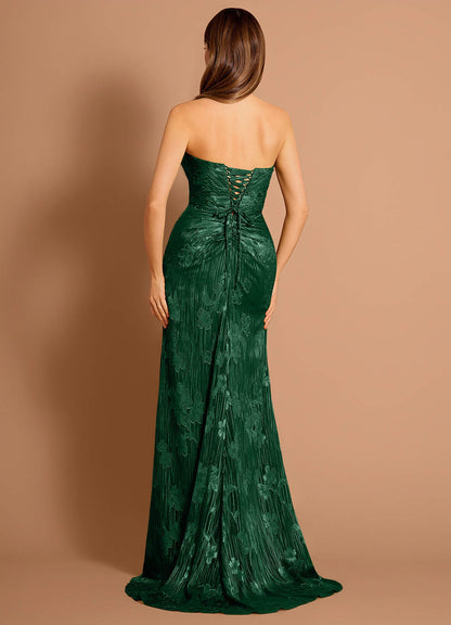 Maxine Hunter Green Maxi Dress