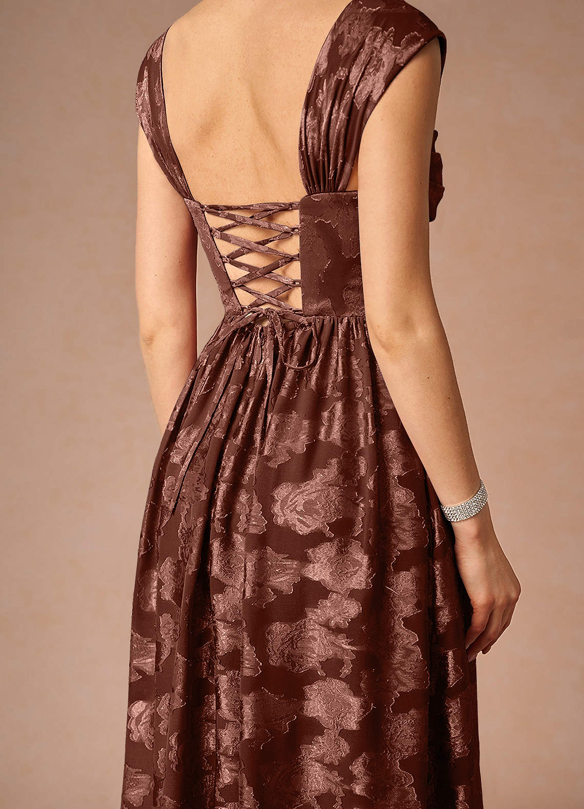 Dana Mocha Coco Midi Dress  Dress