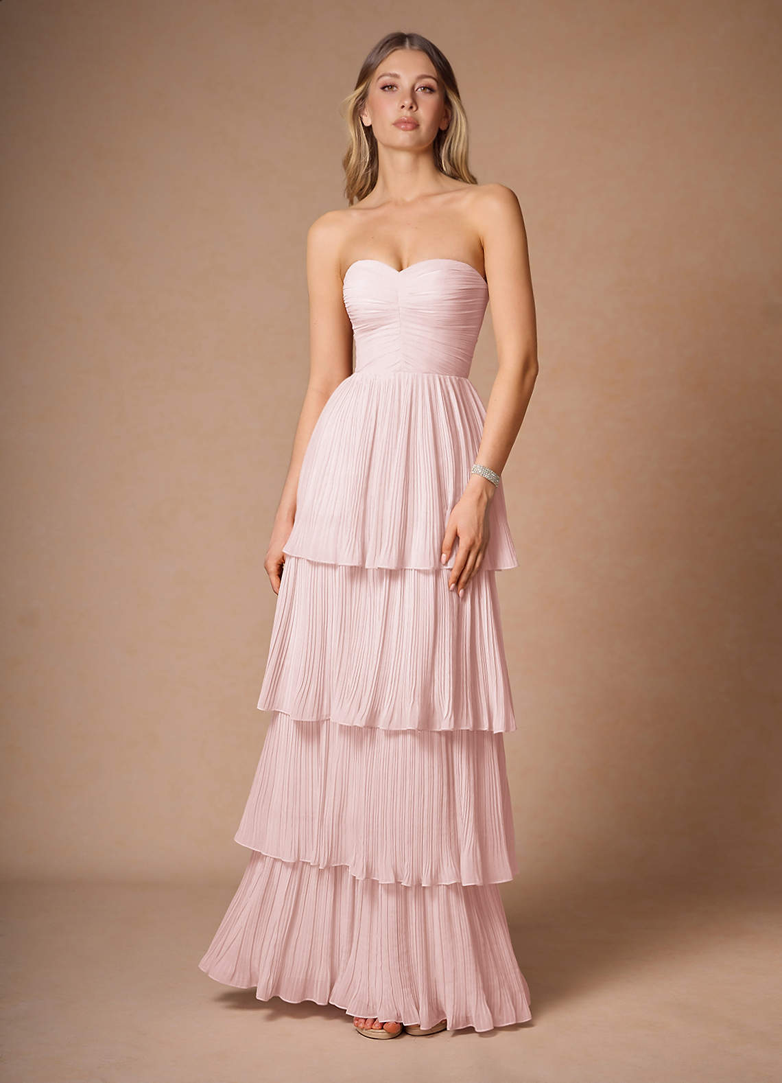Isla Powder Pink Maxi Dress  Dress