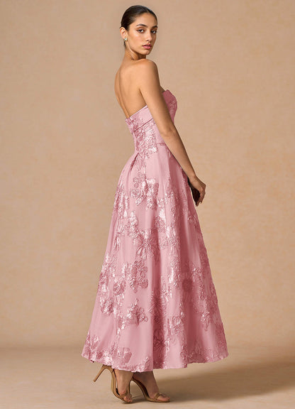 Evangeline Pink Maxi Dress