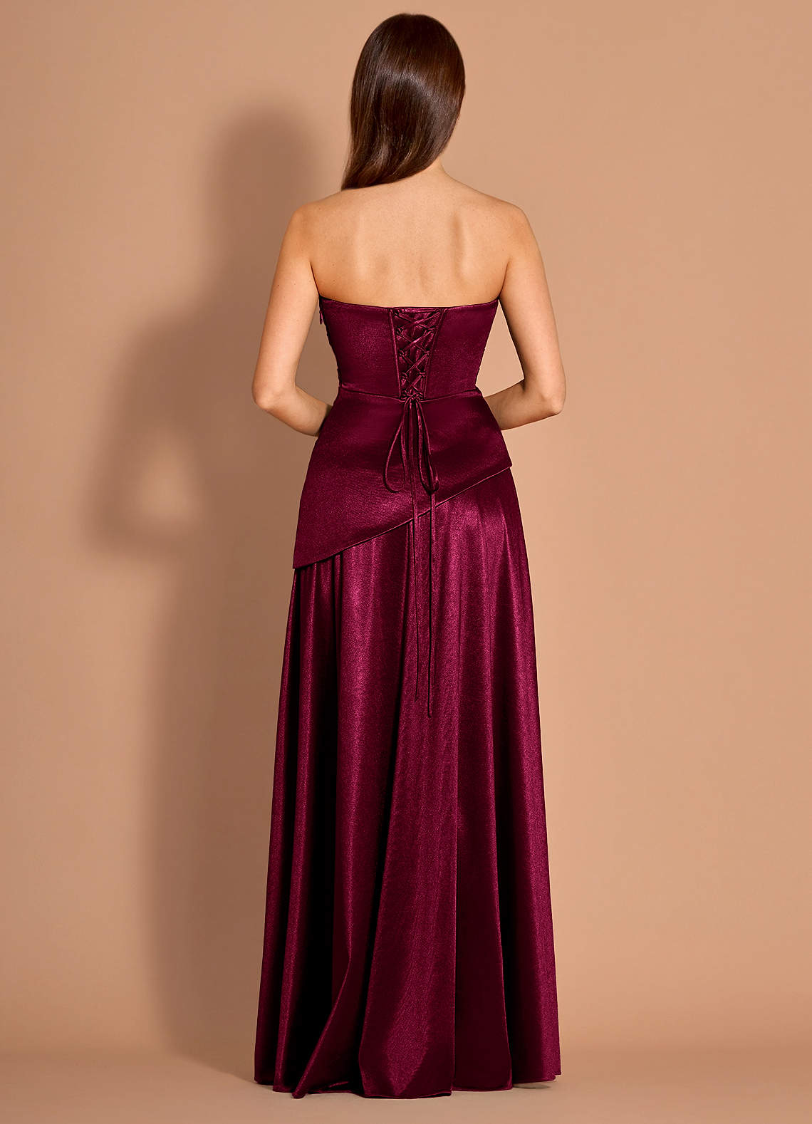 Veylith Wine Maxi Dress