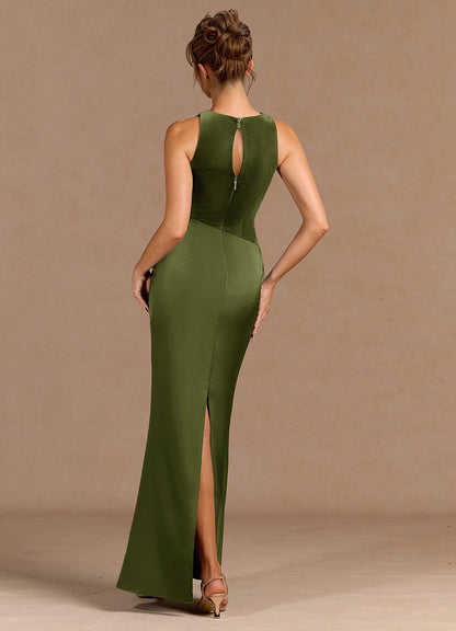 Rylie Olive Maxi Dress