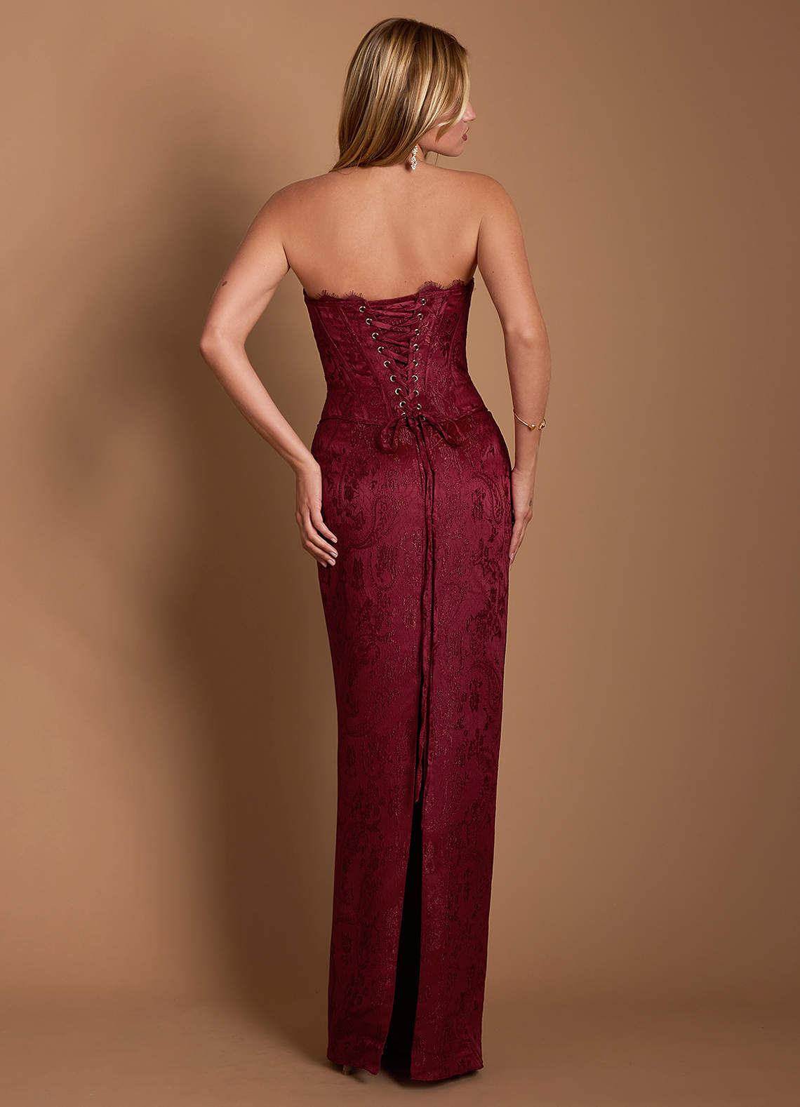 Koryn Dark Raspberry Two Piece Dress  Dress