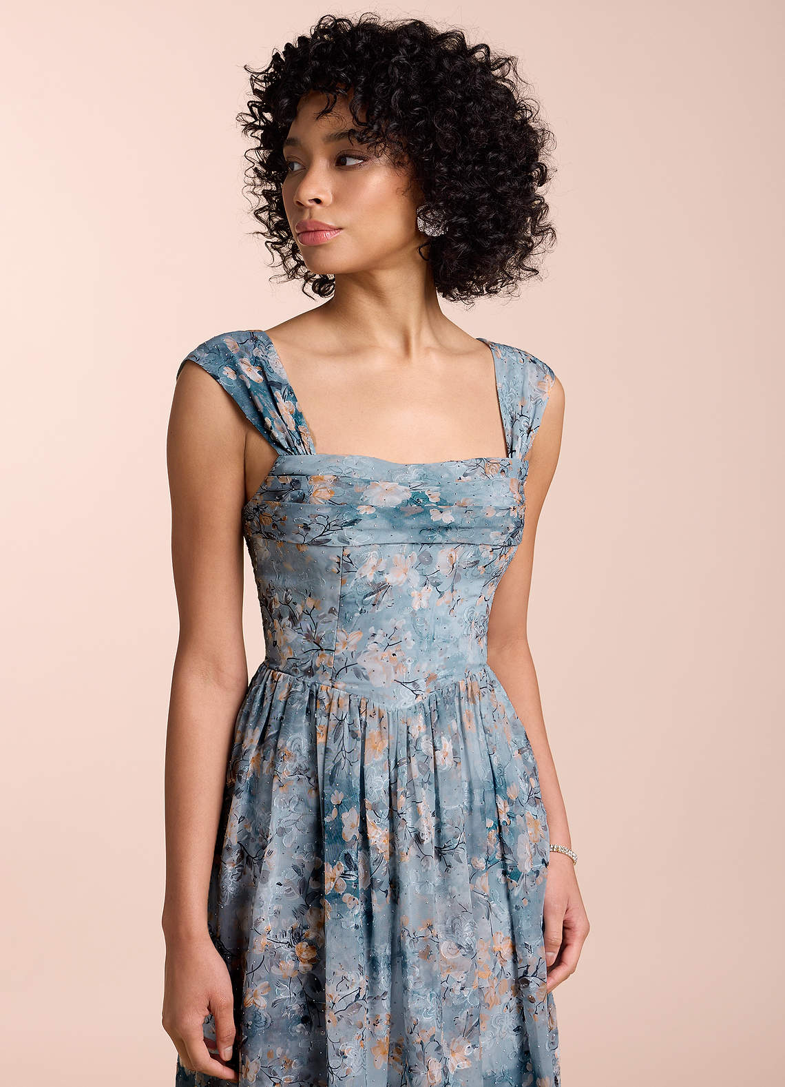Aleah Powder Blue Maxi Dress  Dress