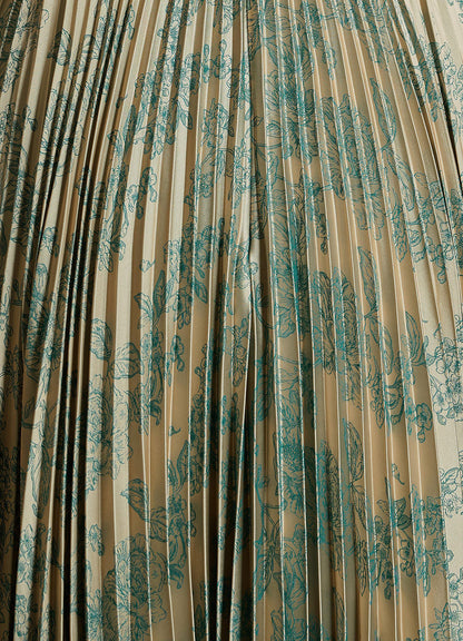 Vesper Platinum Teal Maxi Dress