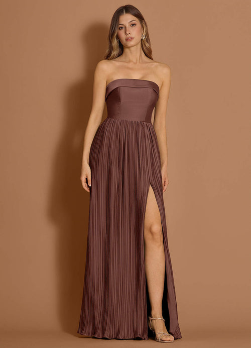 Nayeli Mocha Coco Maxi Dress