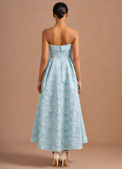 Clementine Pale Blue Maxi Dress