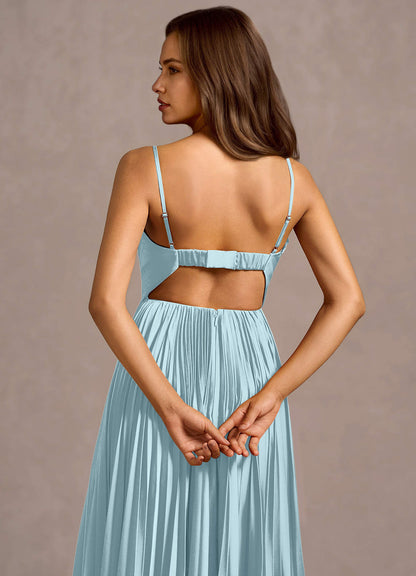 Kaia Sky Blue Maxi Dress