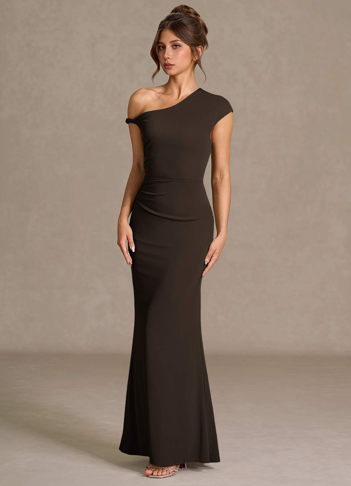 Heliora Chocolate Maxi Dress