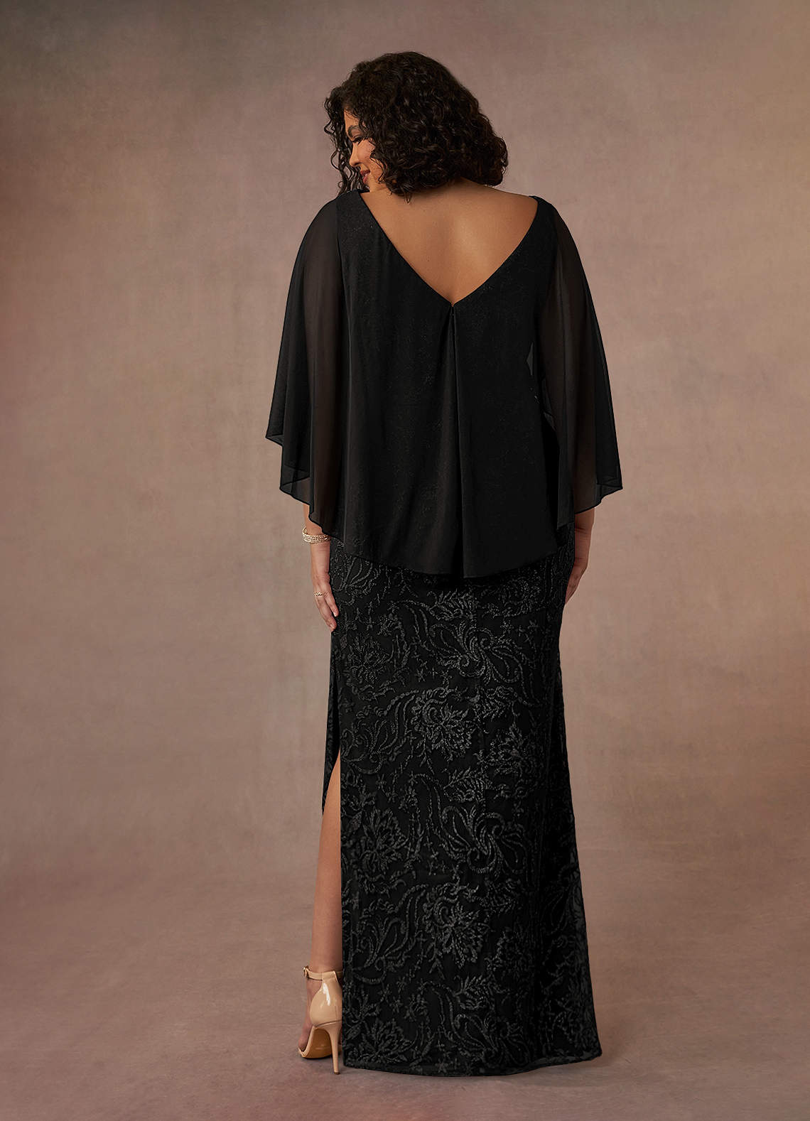 Black Sheath Lace Dress