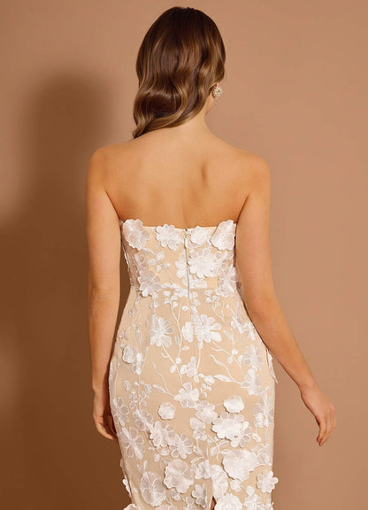 Della White Midi Dress  Dress