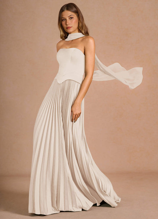 Rylan Cream Maxi Dress