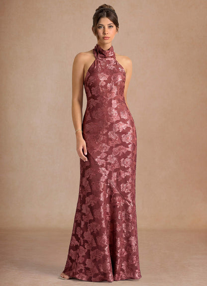 Dillon Vintage Rose Maxi Dress