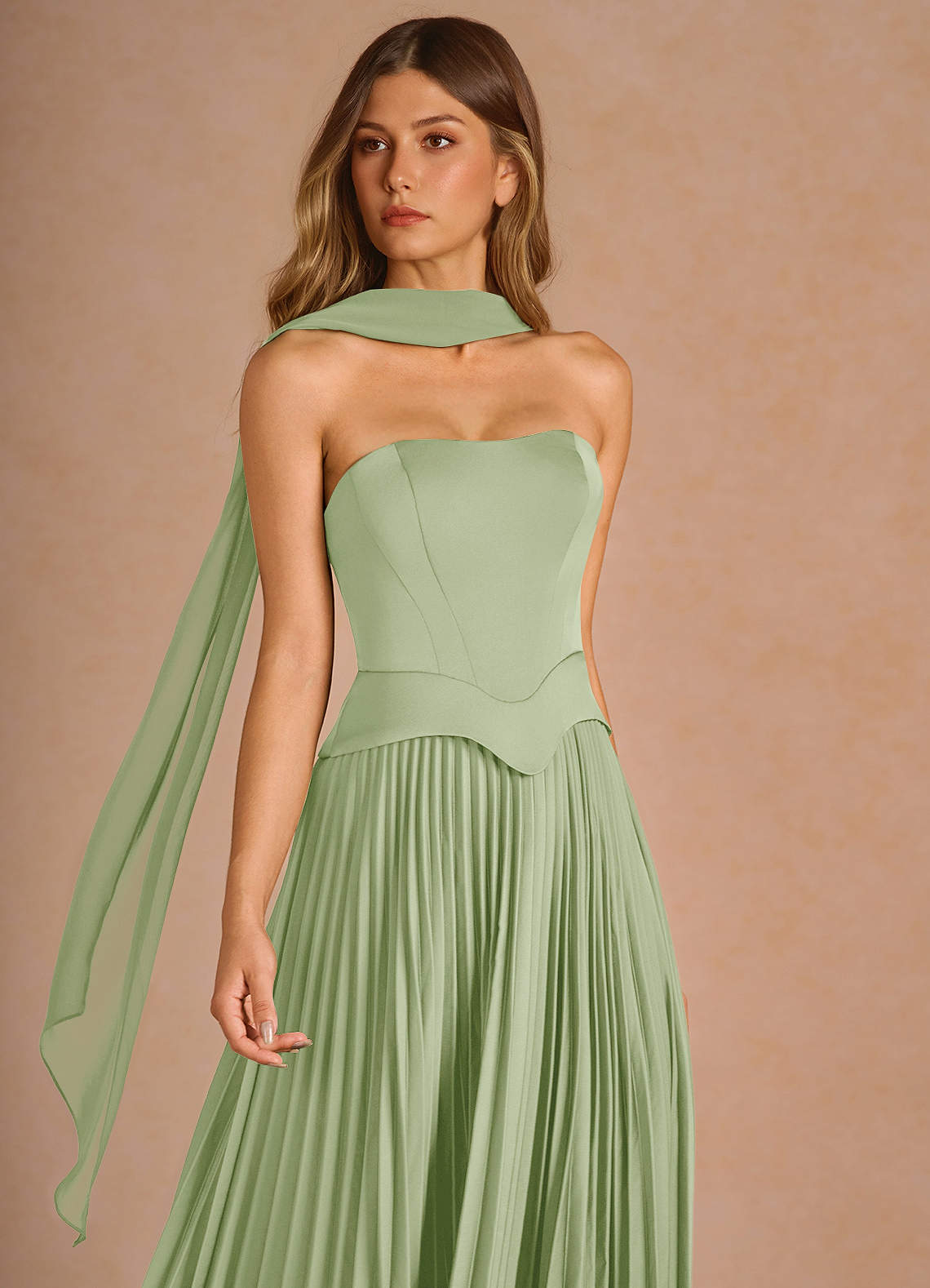 Rylan Dusty Sage Maxi Dress