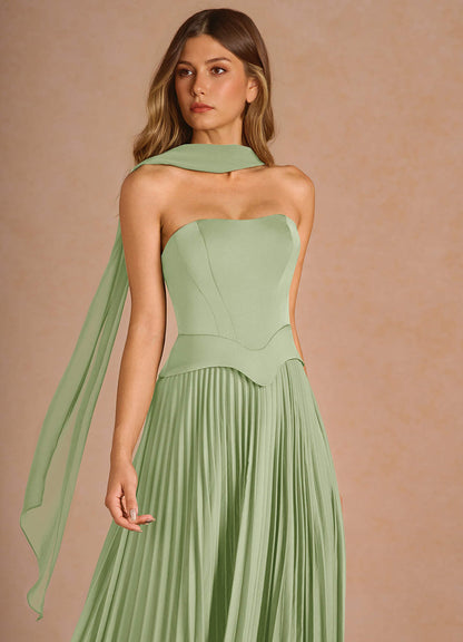 Rylan Dusty Sage Maxi Dress