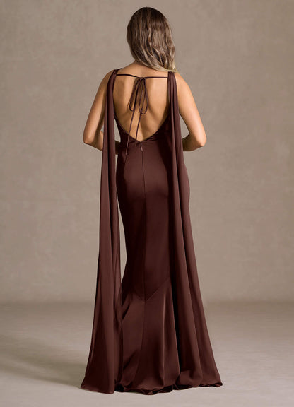 Wynne Mocha Coco Maxi Dress  Dress