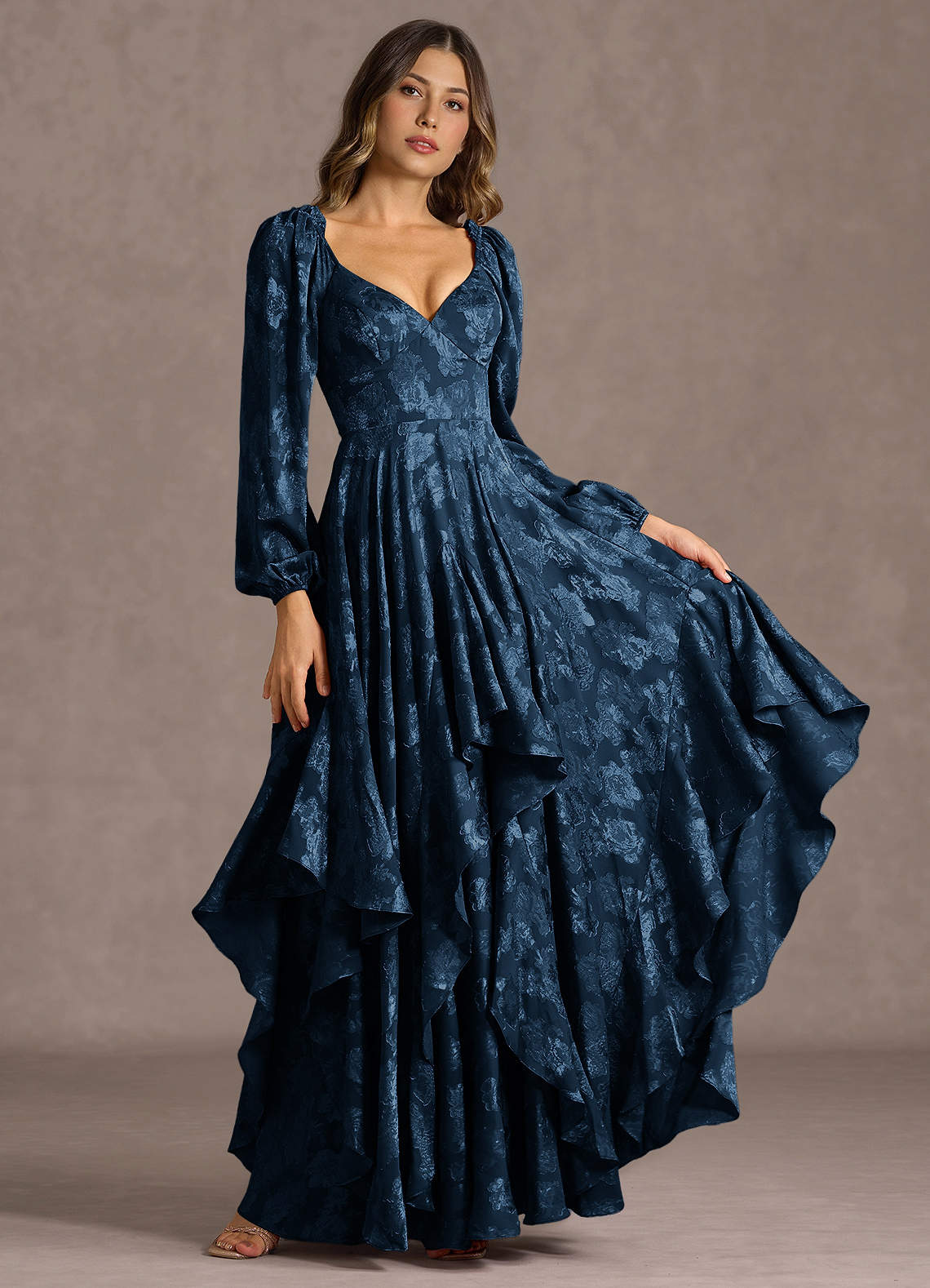 Milena Navy Maxi Dress  Dress