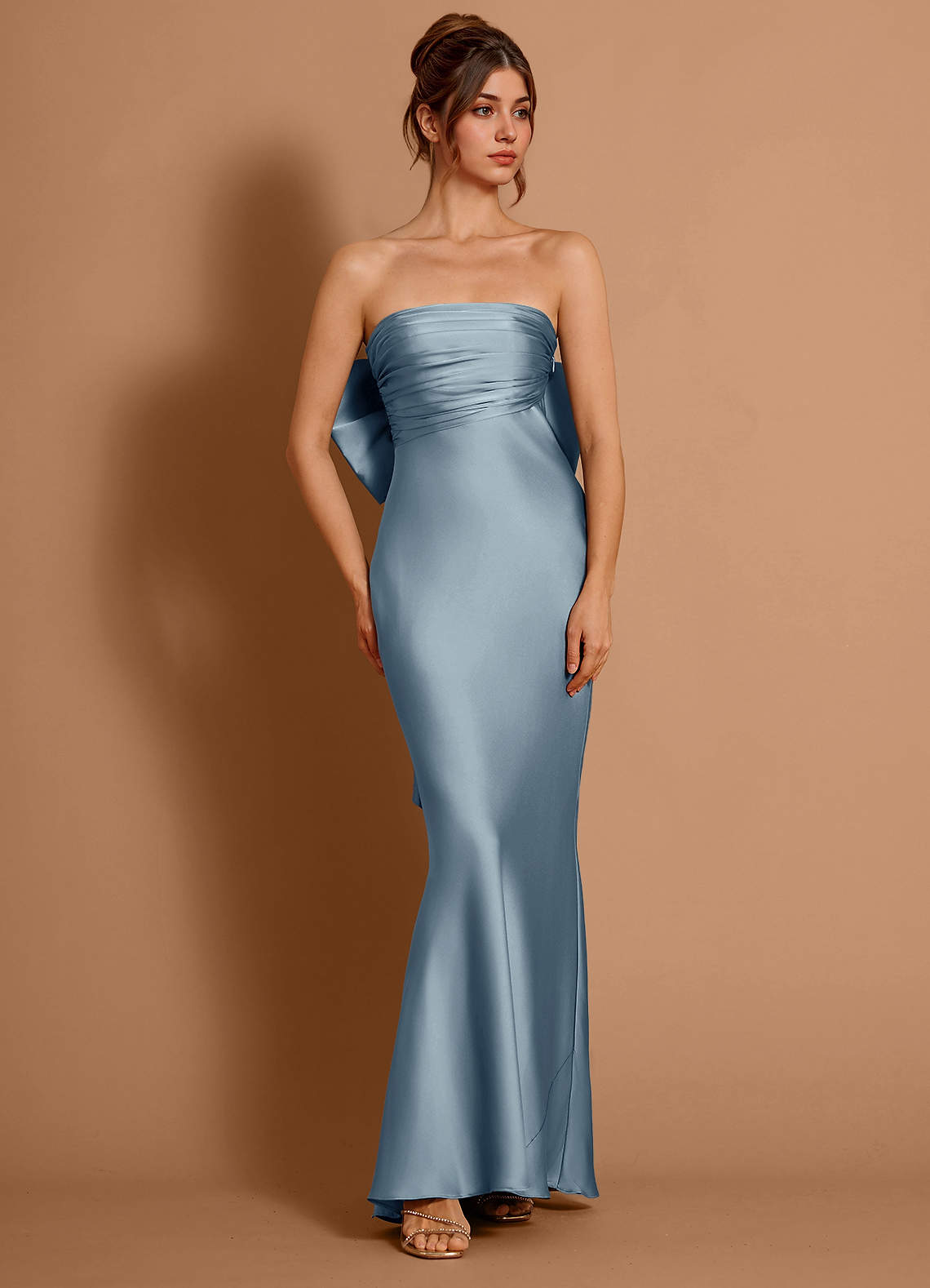 Aveline Powder Blue Maxi Dress