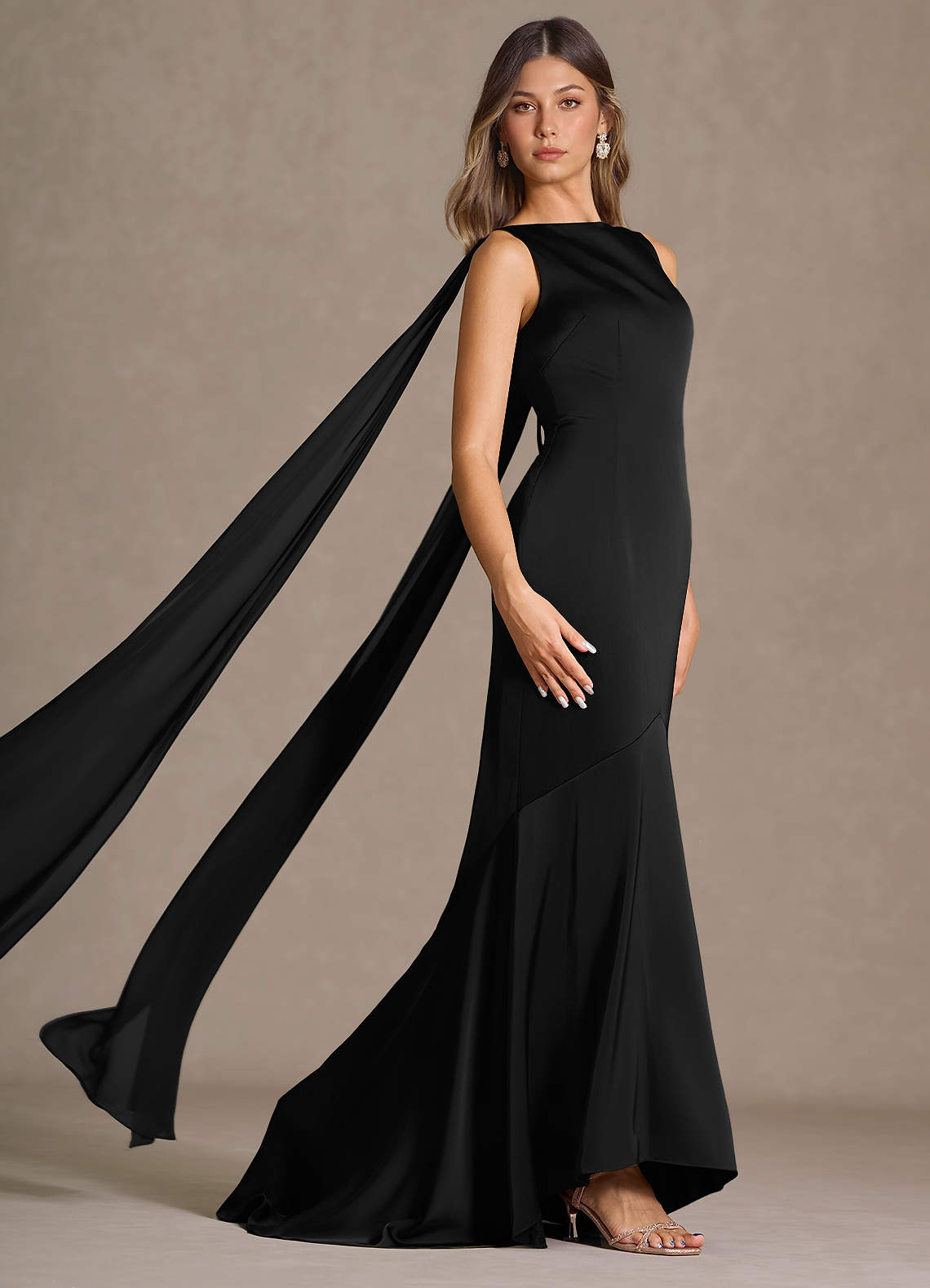 Wynne Black Maxi Dress  Dress