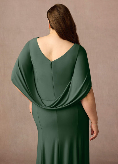 Eucalyptus Sheath Boatneck Luxe Knit Dress