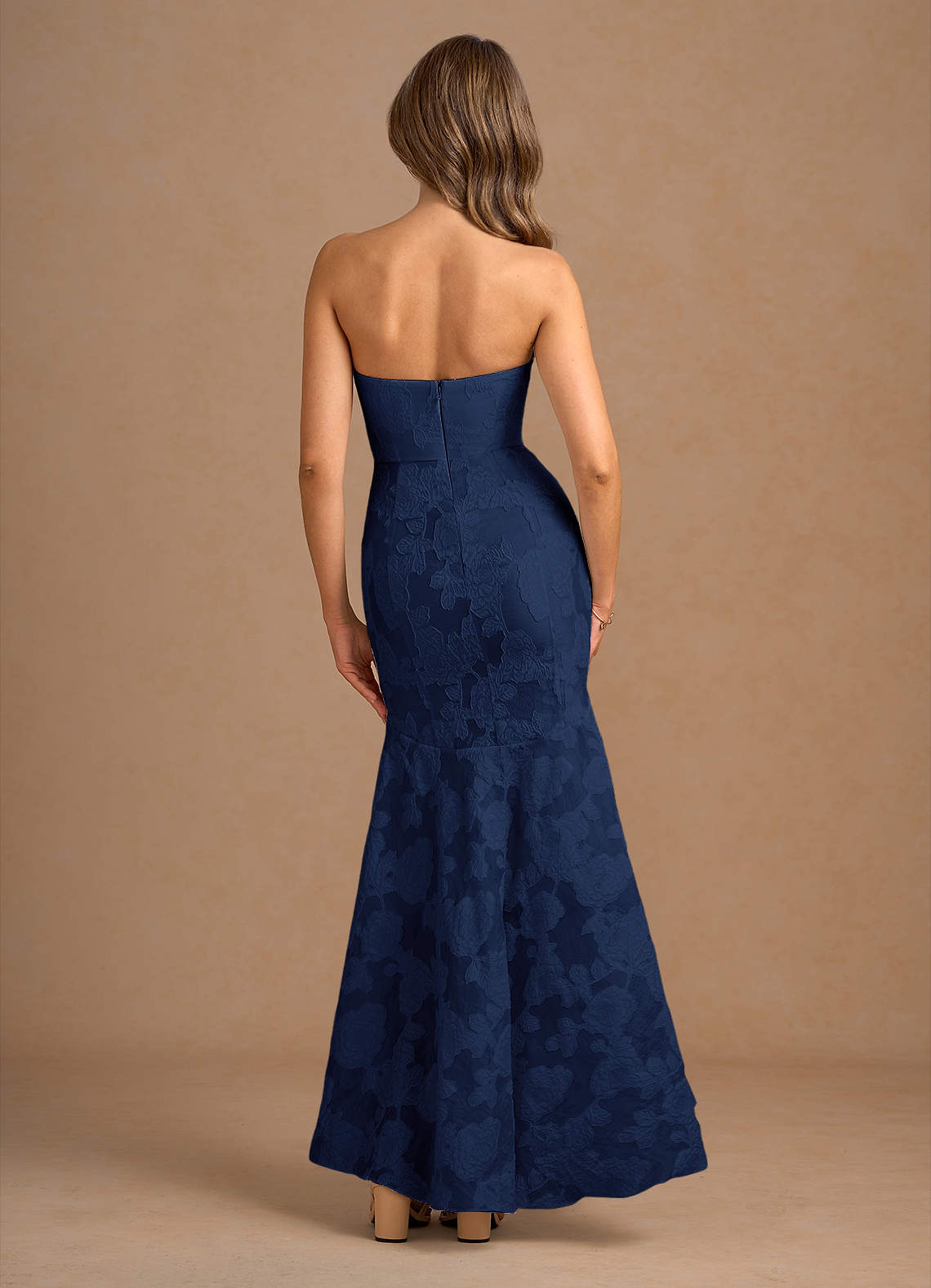 Avina Dark Navy Maxi Dress  Dress