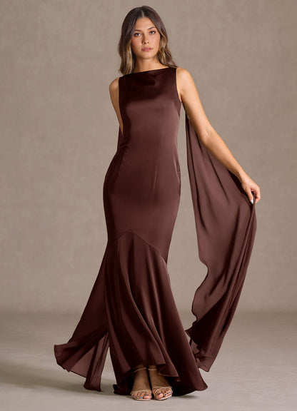Wynne Mocha Coco Maxi Dress  Dress