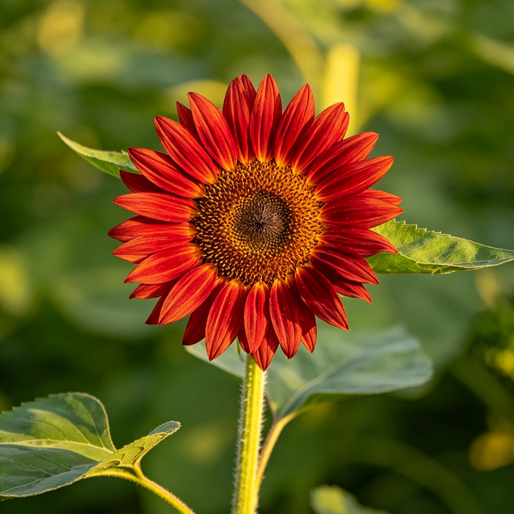 🌻🎈Velvet Queen Sunflower Seeds - Big Red Blooms