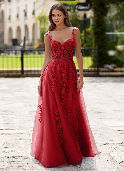 Dreamscape Red A-Line Prom Dress  Dress