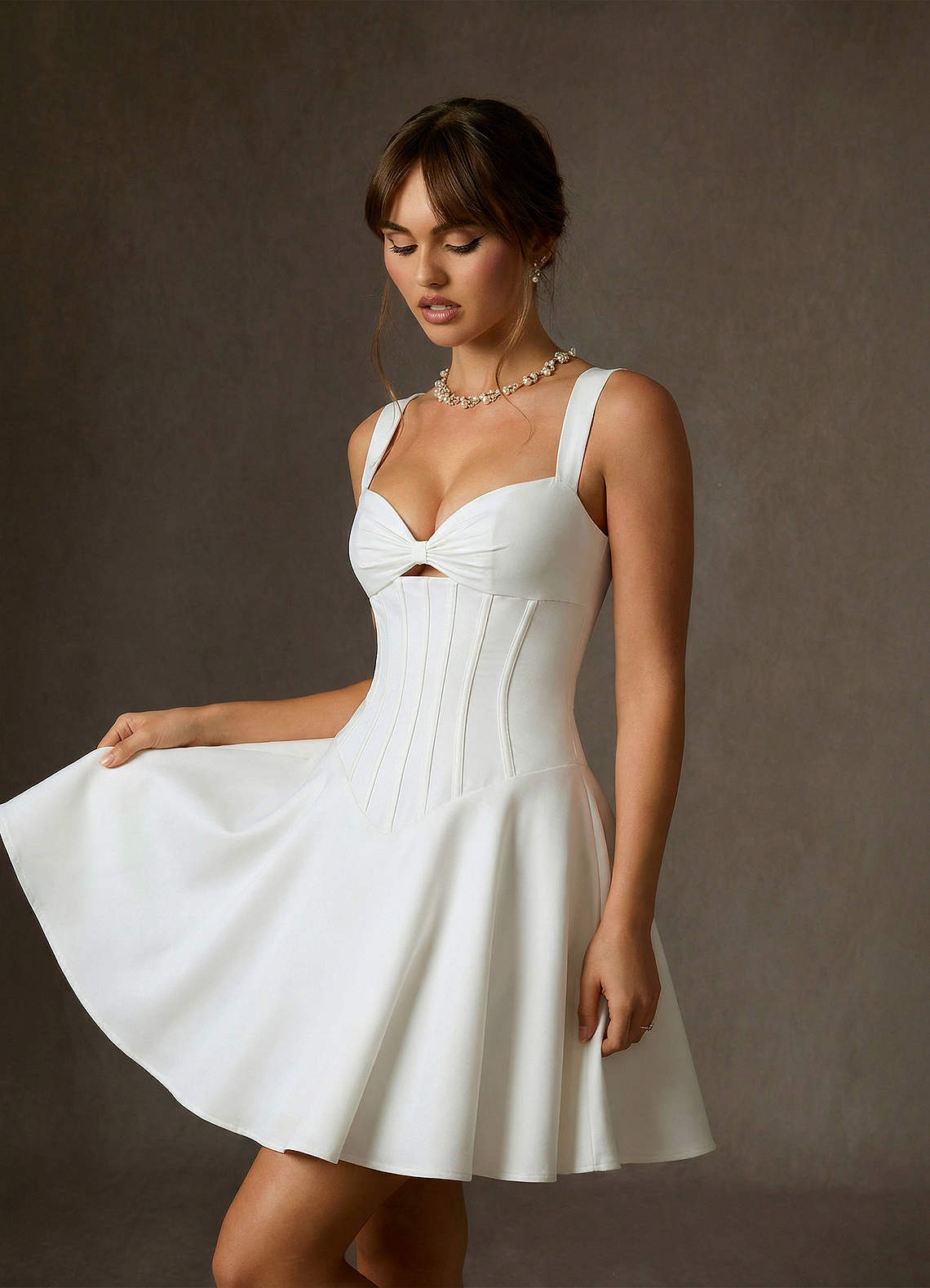 Diamond White Dress