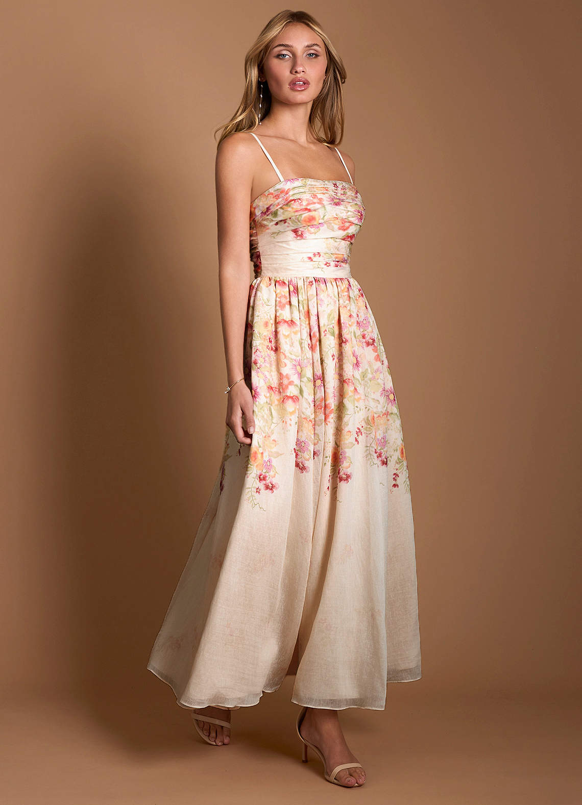 Kati Antique Floral Maxi Dress  Dress
