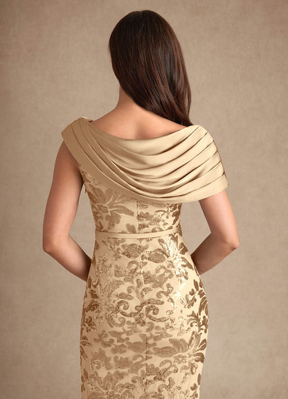 Champagne Mermaid Sequins Dress