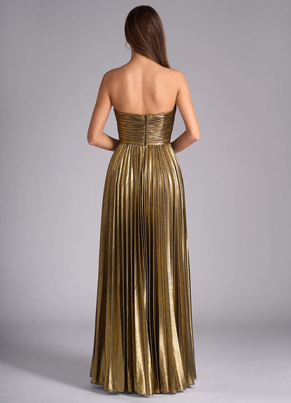 Eileen Golden Black Gown